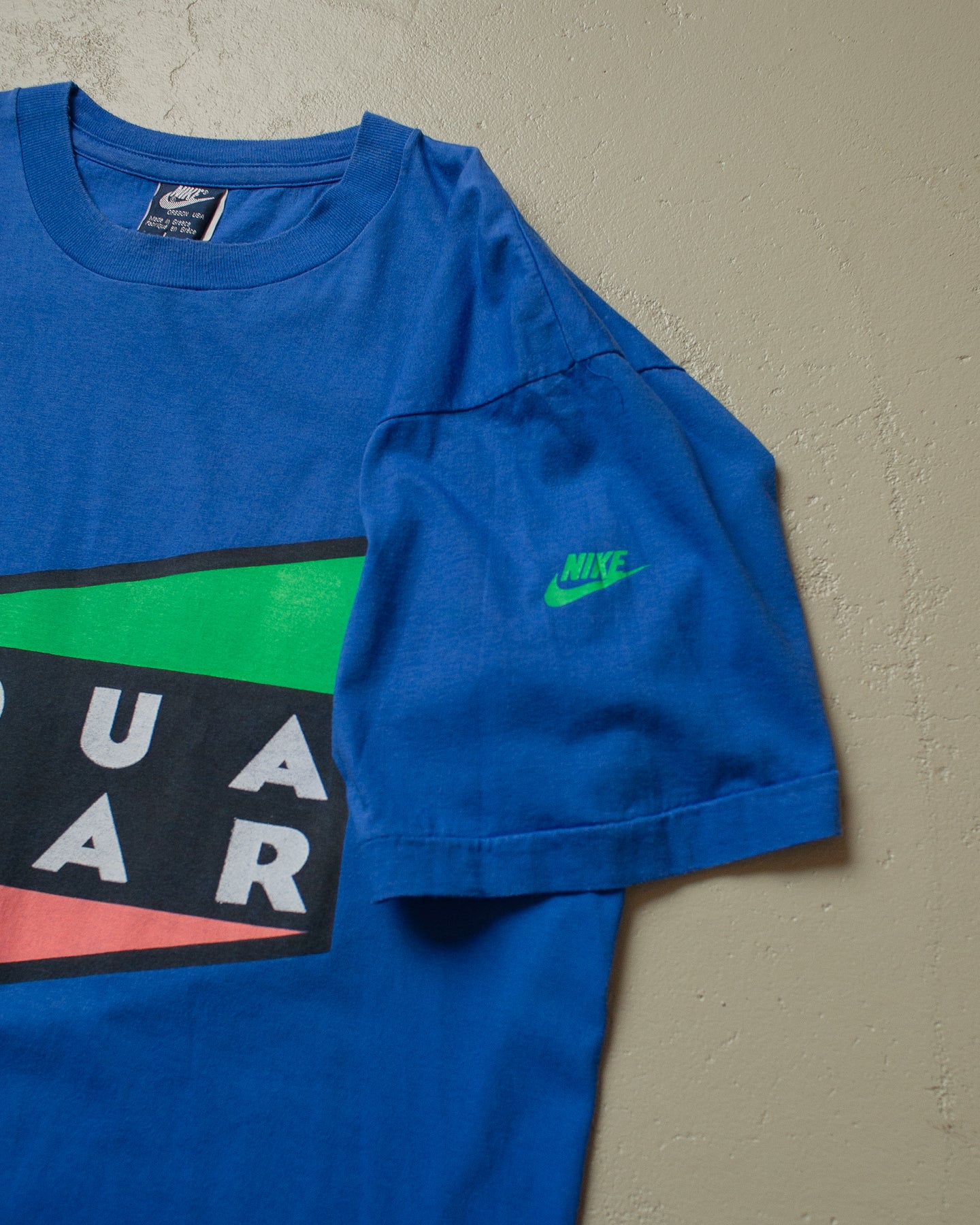 80s Nike Aqua Gear T-shirt blue - L/XL