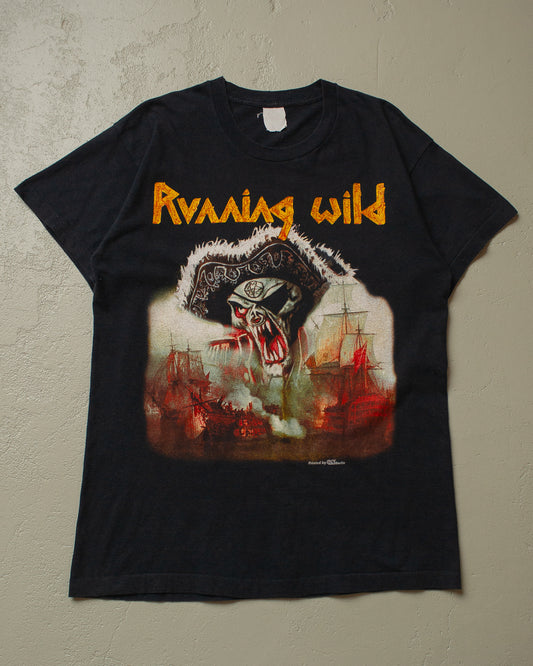 1995 Running Wild Summer Metal Meetings T-shirt black - L