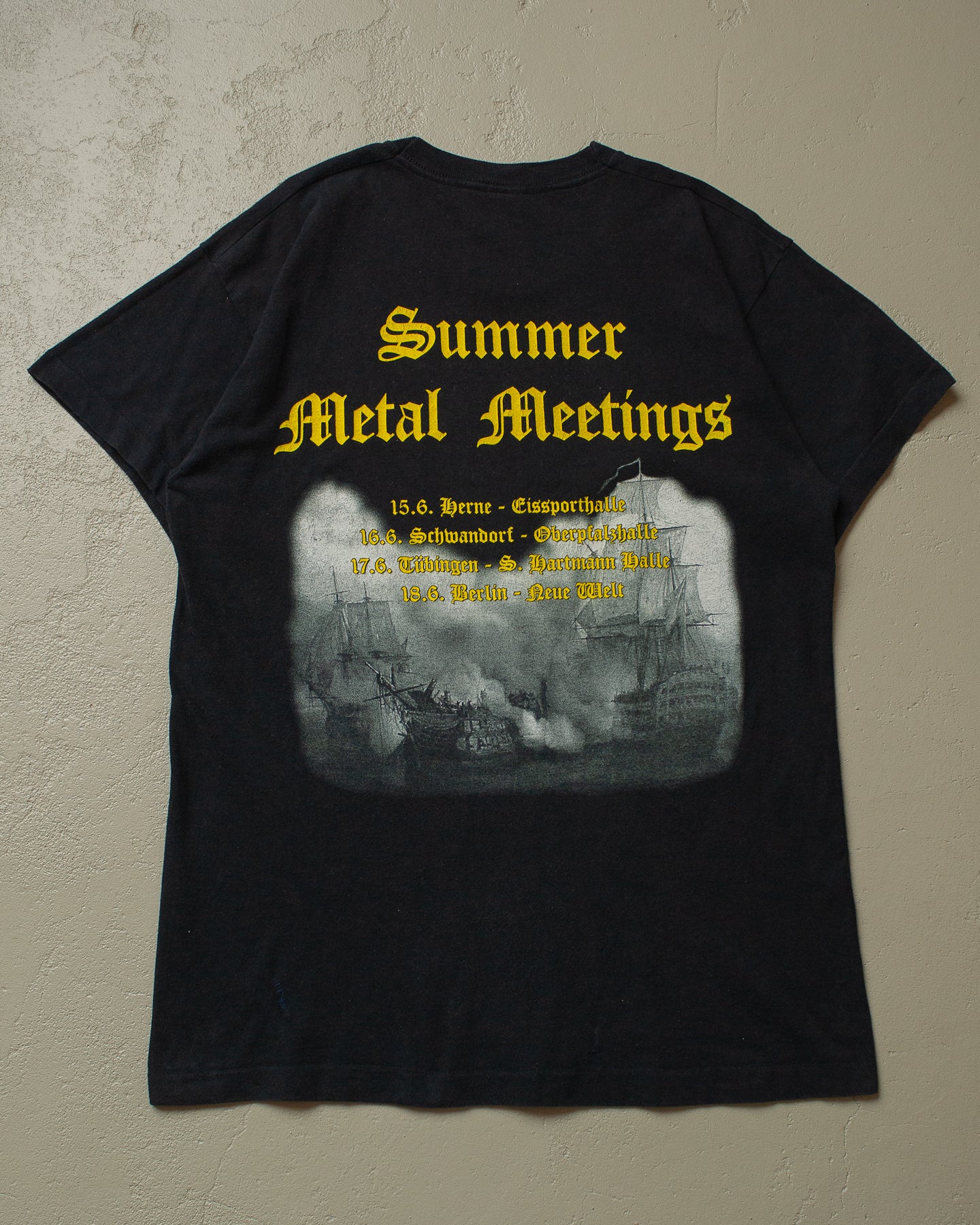 1995 Running Wild Summer Metal Meetings T-shirt black - L