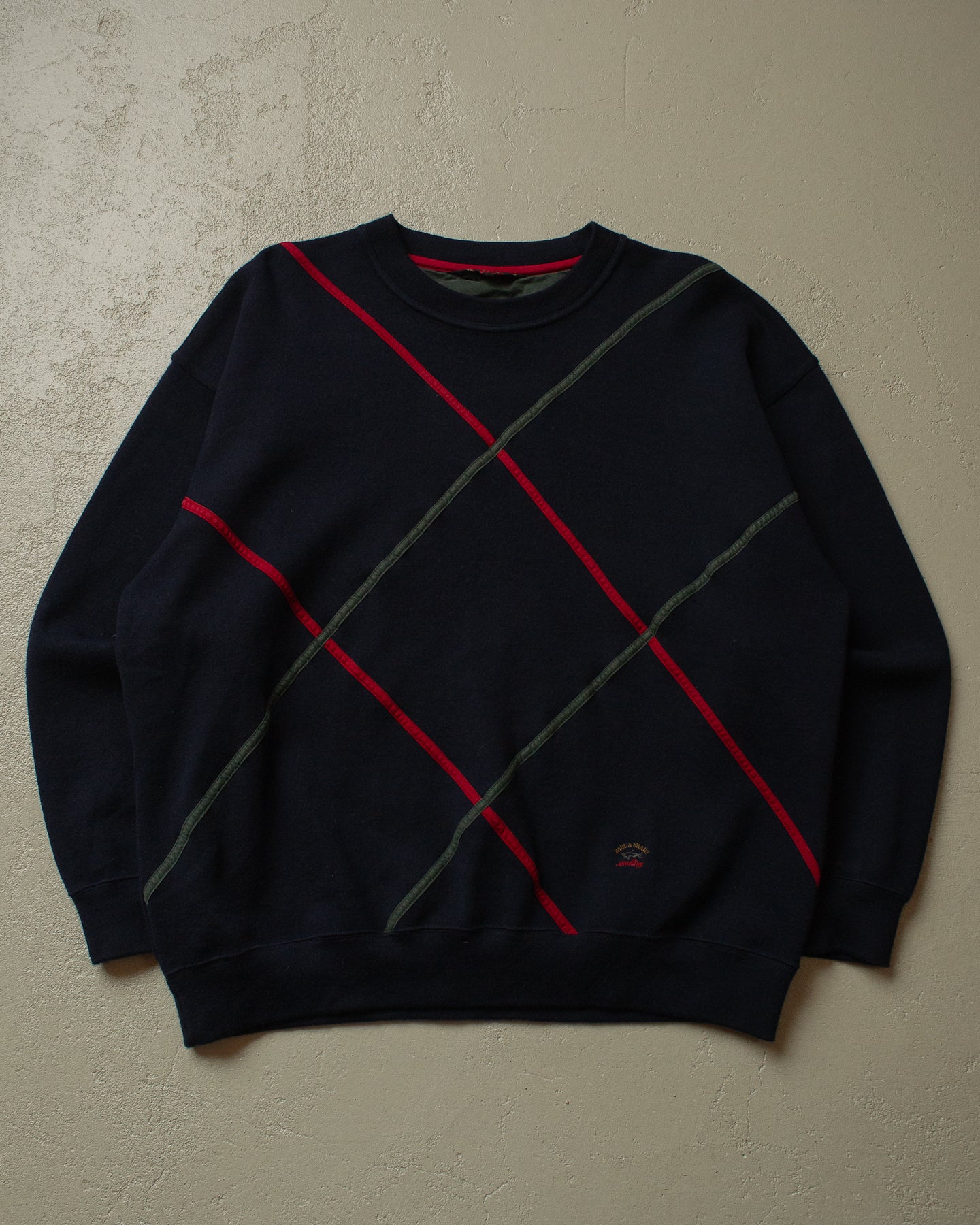 90s Paul & Shark Wool Sweater navyblue - XL/XXL