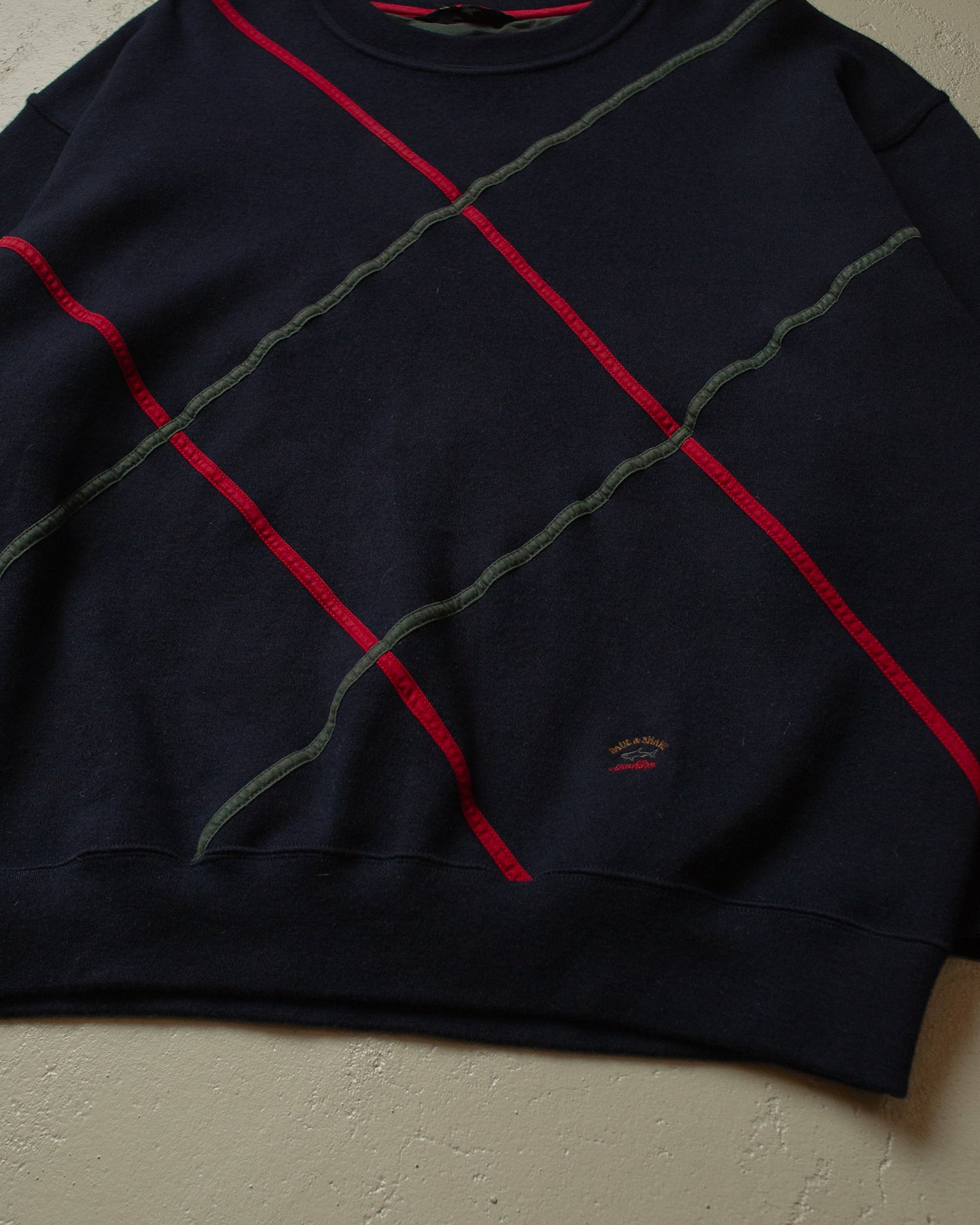 90s Paul & Shark Wool Sweater navyblue - XL/XXL