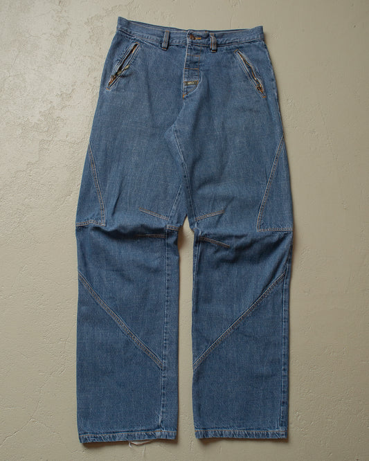 90s K1X Baggy Jeans mid wash - 34x36