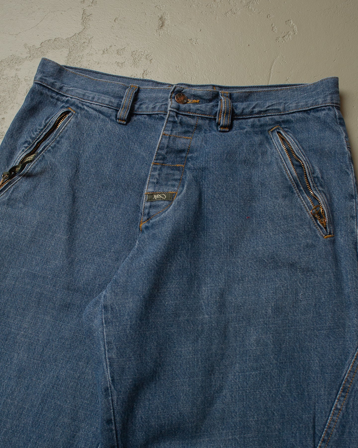 90s K1X Baggy Jeans mid wash - 34x36