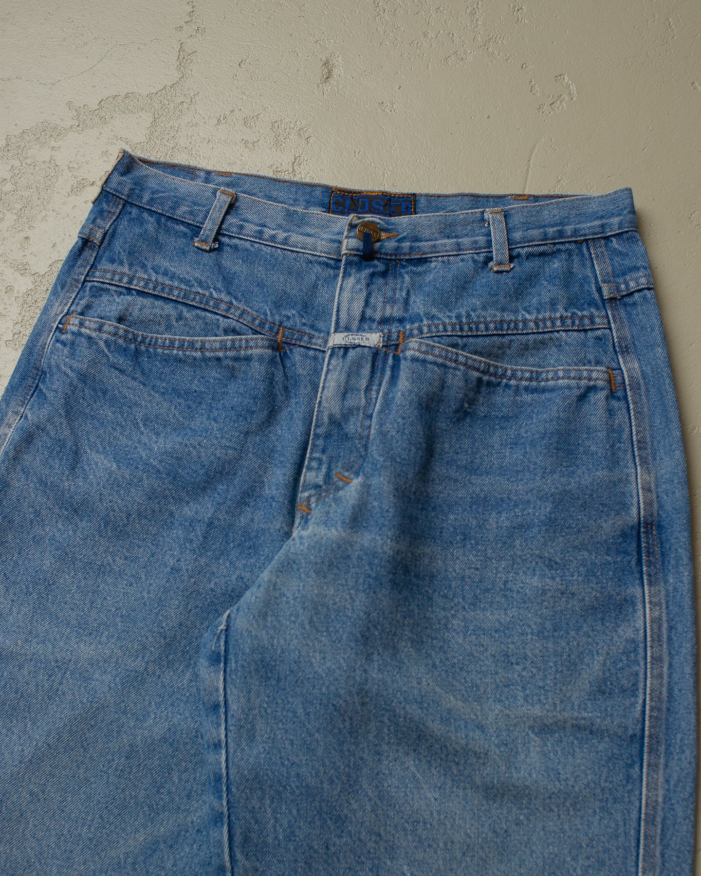 80s Closed by Girbaud Stone Washed Jeans - 33/34