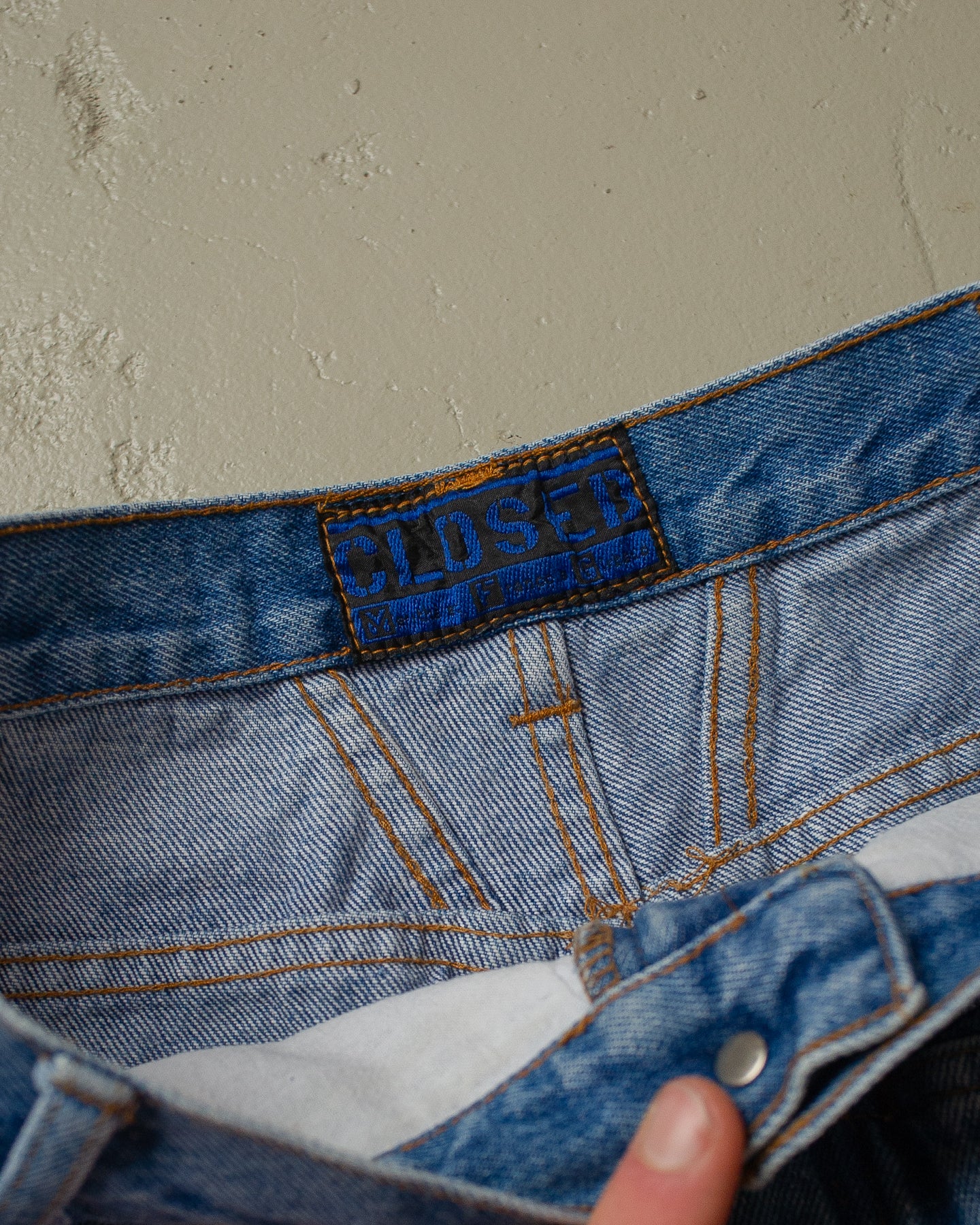 80s Closed by Girbaud Stone Washed Jeans - 33/34