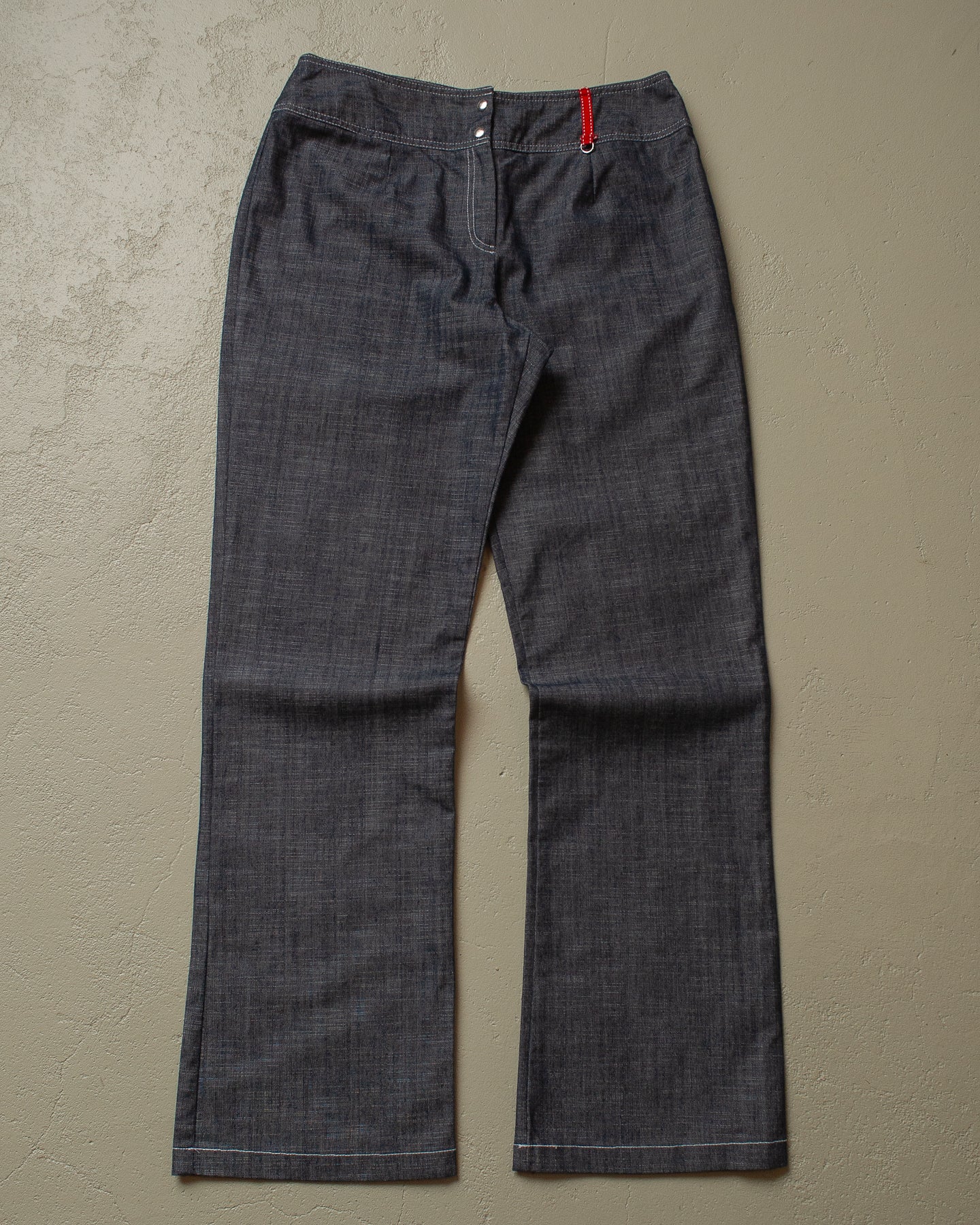 2000s Womens Bernadi Flared Pants grey - 33