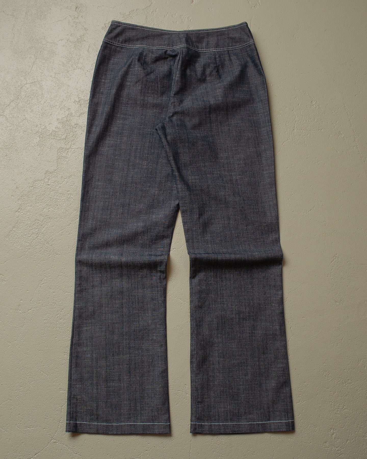 2000s Womens Bernadi Flared Pants grey - 33