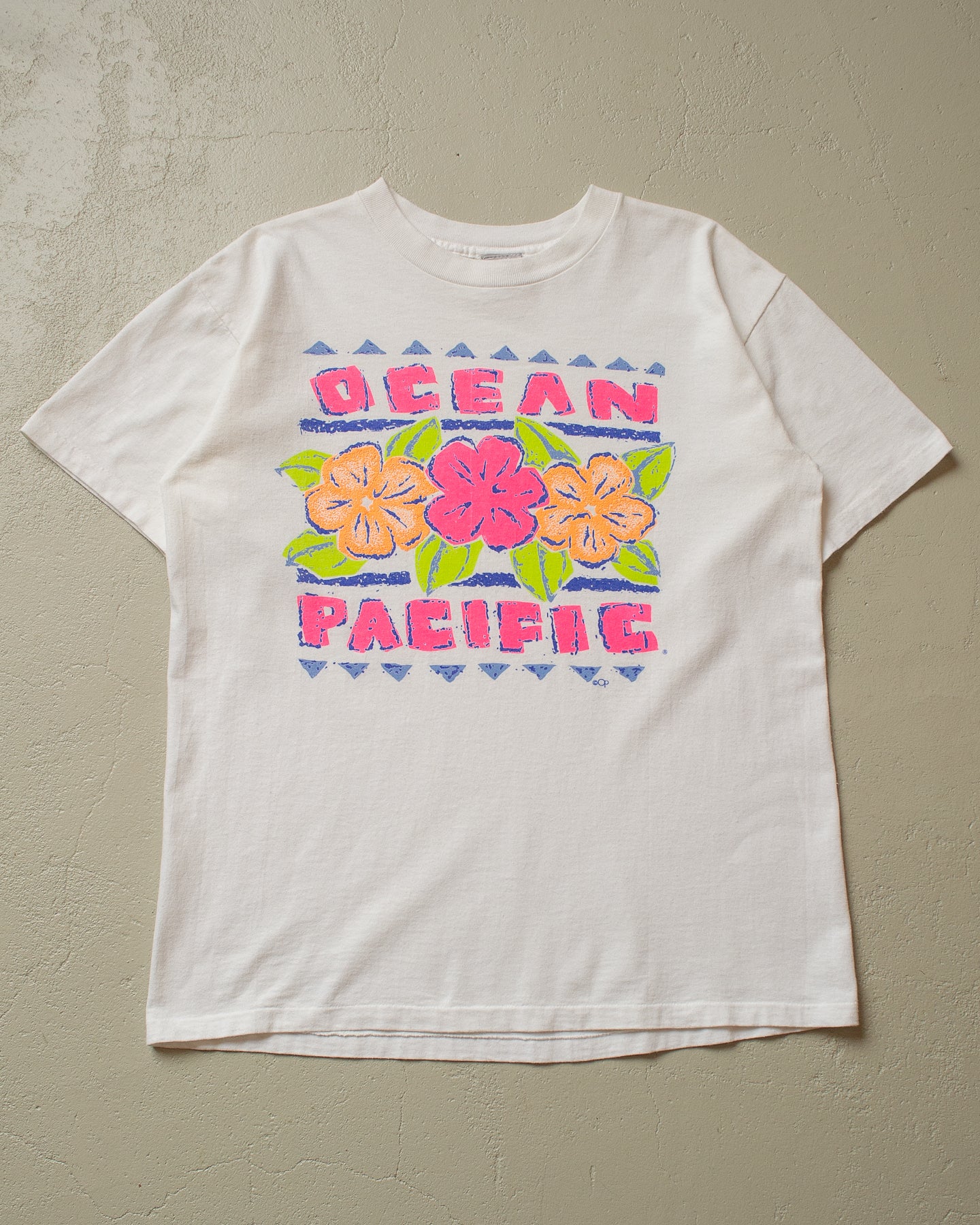 90s Ocean Pacific T-shirt white - M