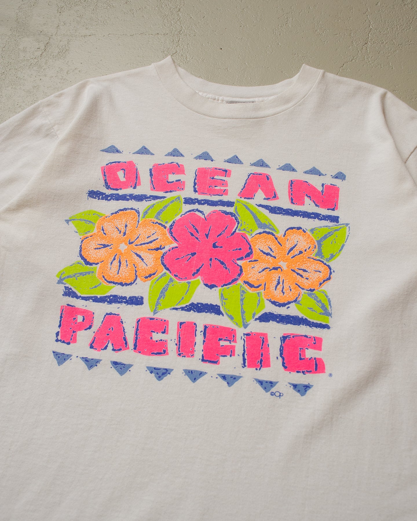 90s Ocean Pacific T-shirt white - M