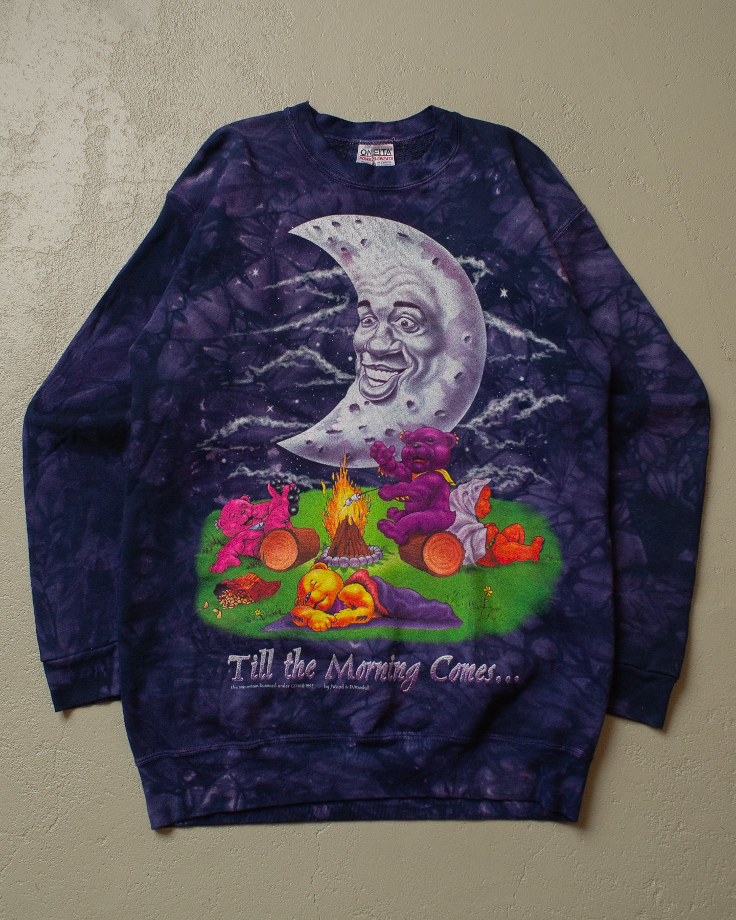 1995 The Mountain x Grateful Dead Sweatshirt purple - S/M