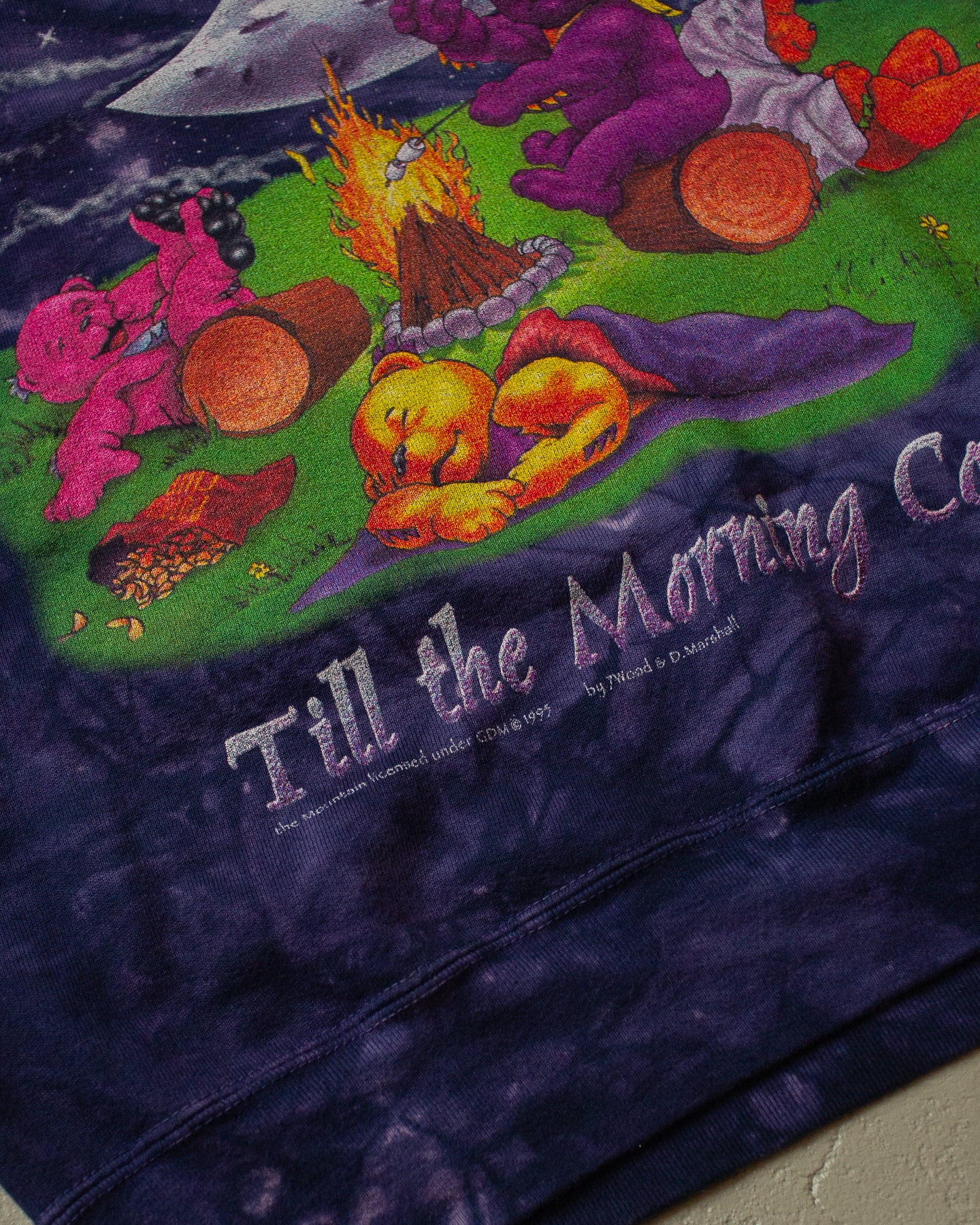 1995 The Mountain x Grateful Dead Sweatshirt purple - S/M