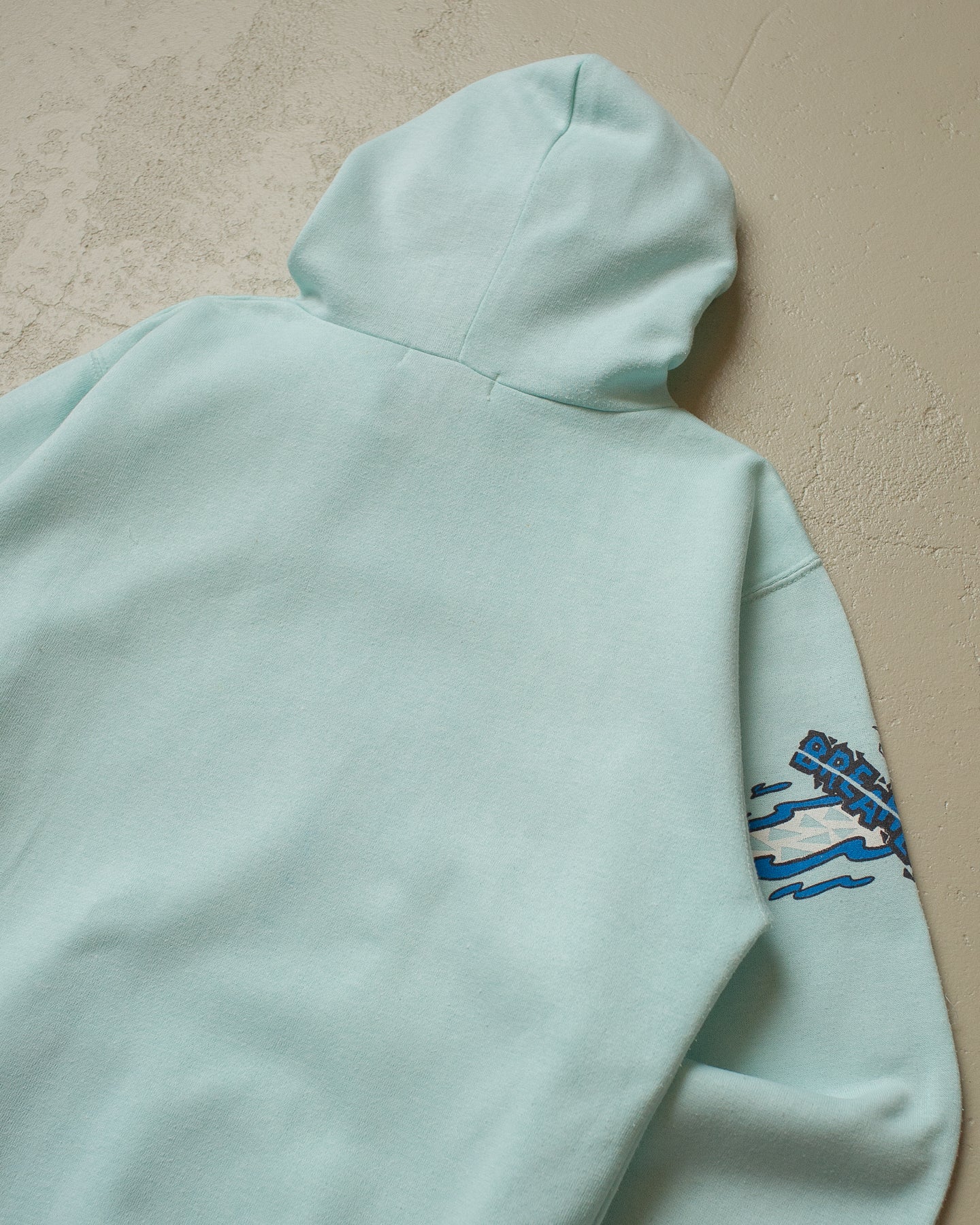 80s Surf Hoodie mint - XS/S