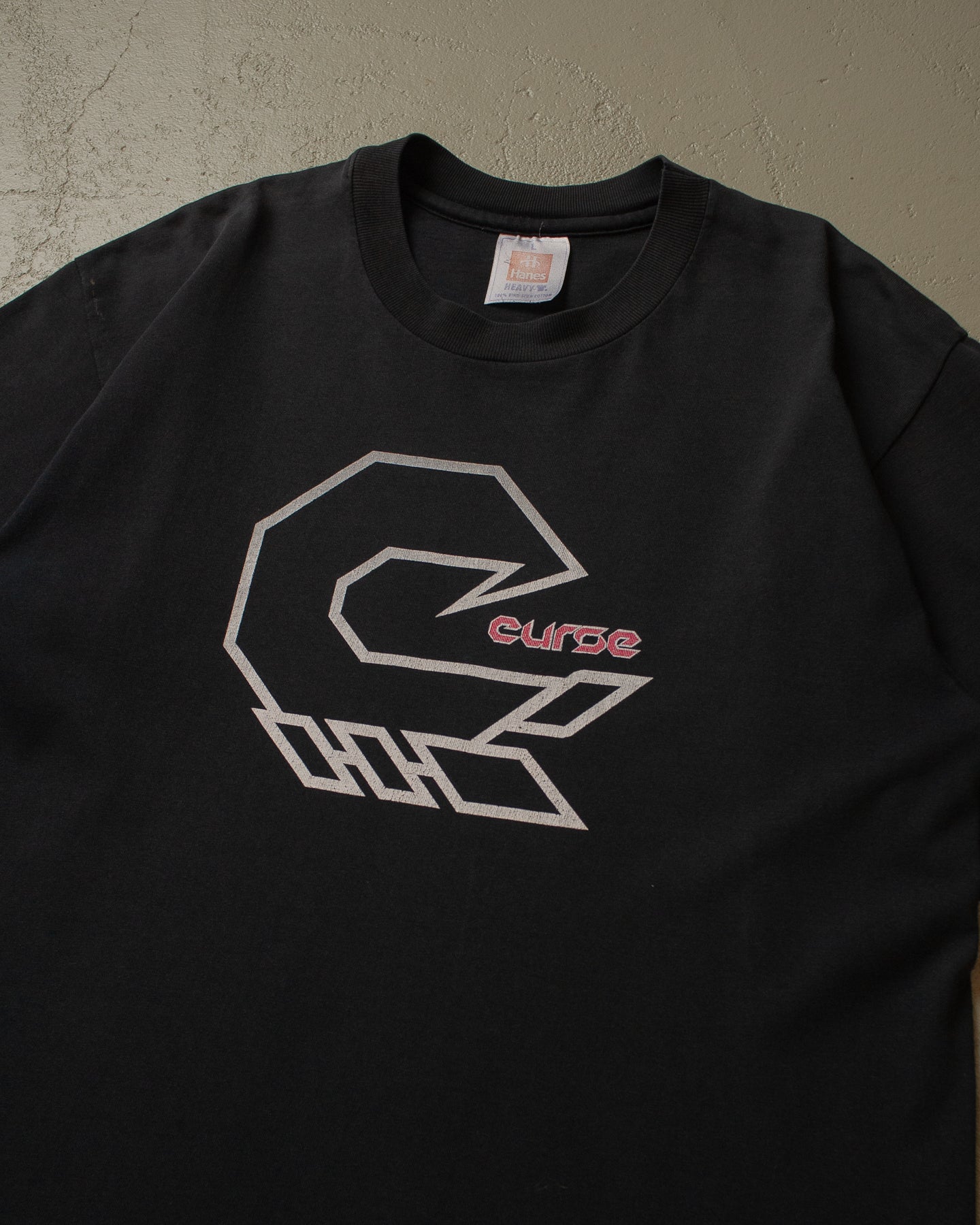 2000s Curse T-shirt black - L