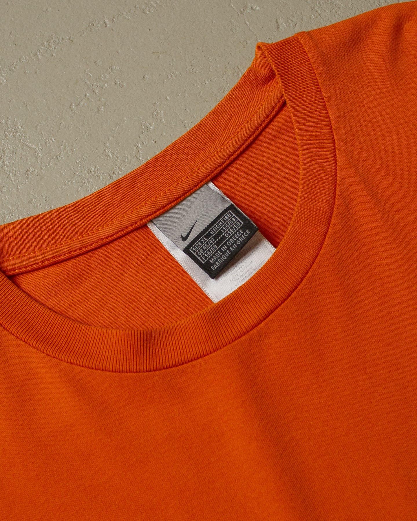 2000s Nike Spellout T-shirt orange - XL/XXL