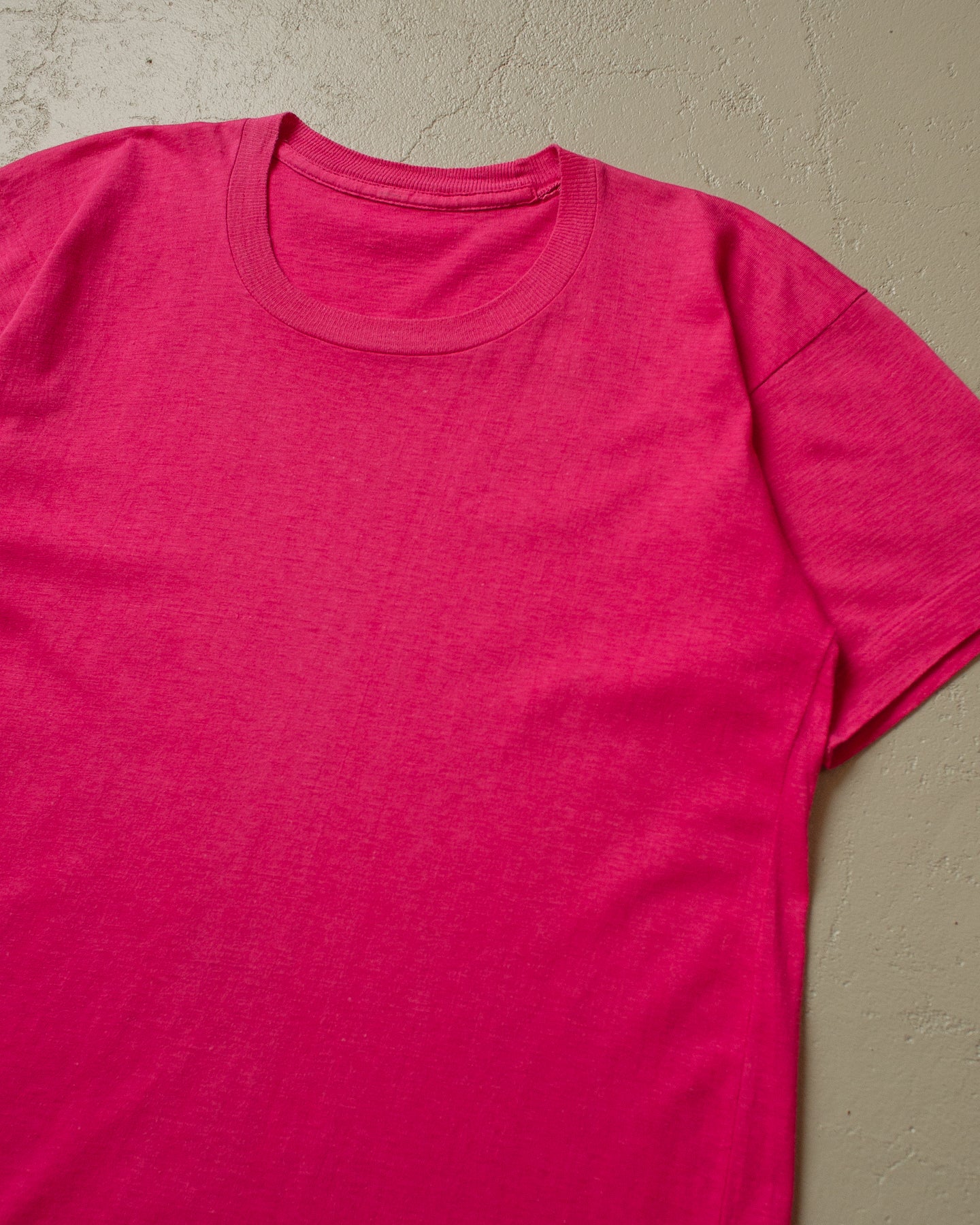 80s Single Stitch Blank pink - S/M