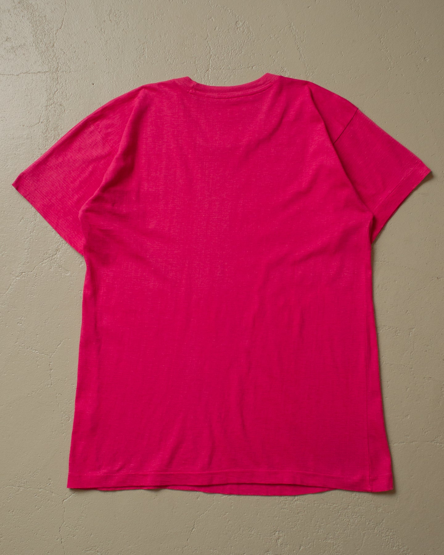 80s Single Stitch Blank pink - S/M