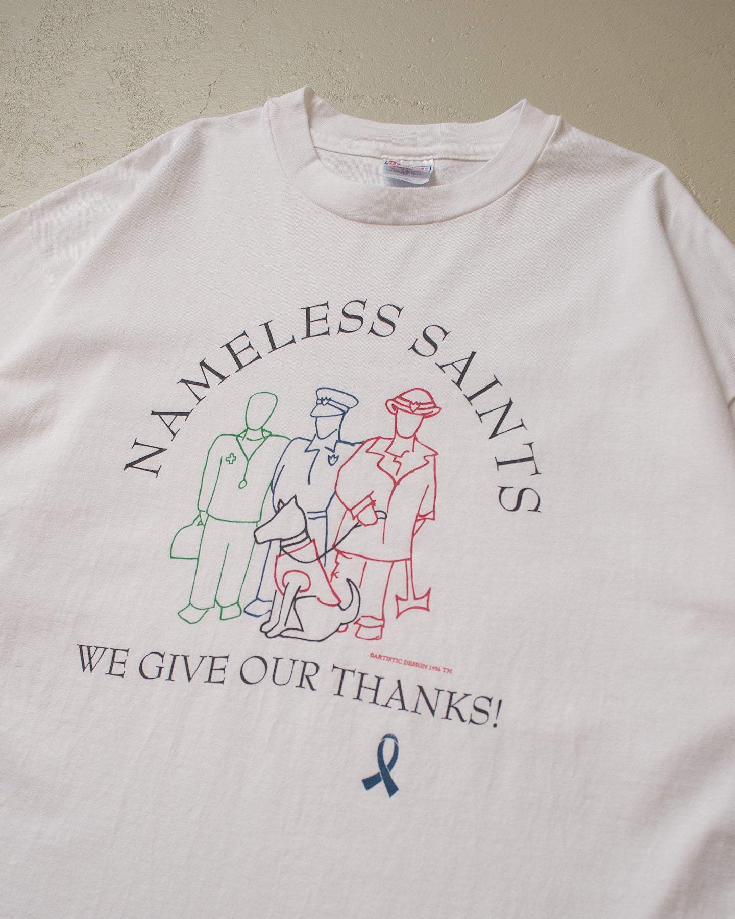 1996 Nameless Saints T-shirt white - XXL/XXXL