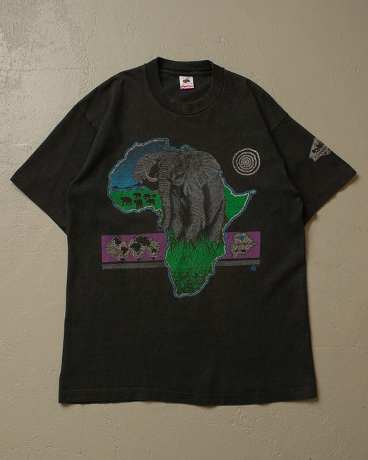 1989 Faded Africa T-shirt black - L