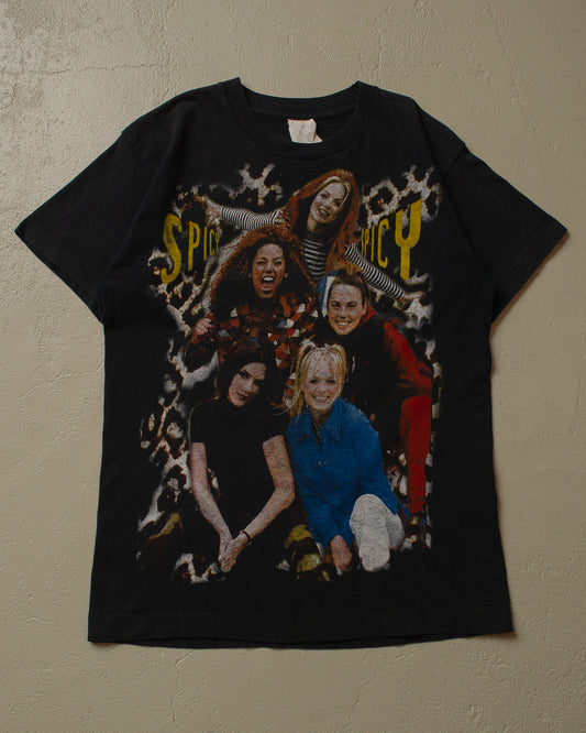 90s Spice Girls Bootleg T-shirt black - XS/S