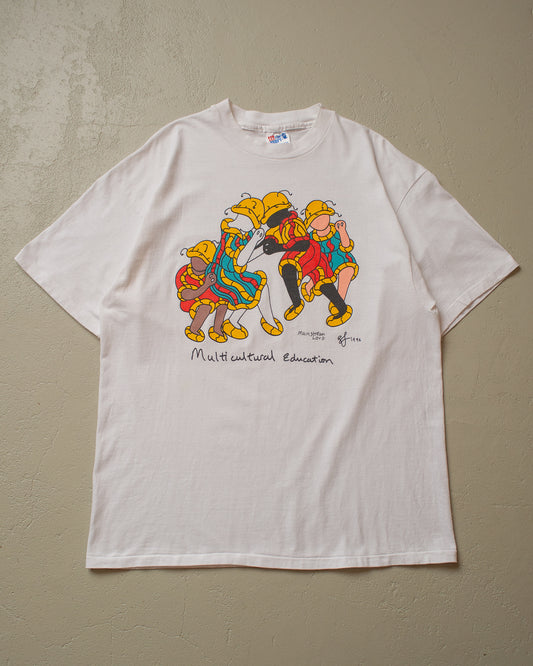 1992 Multicultural Education T-shirt white - XL