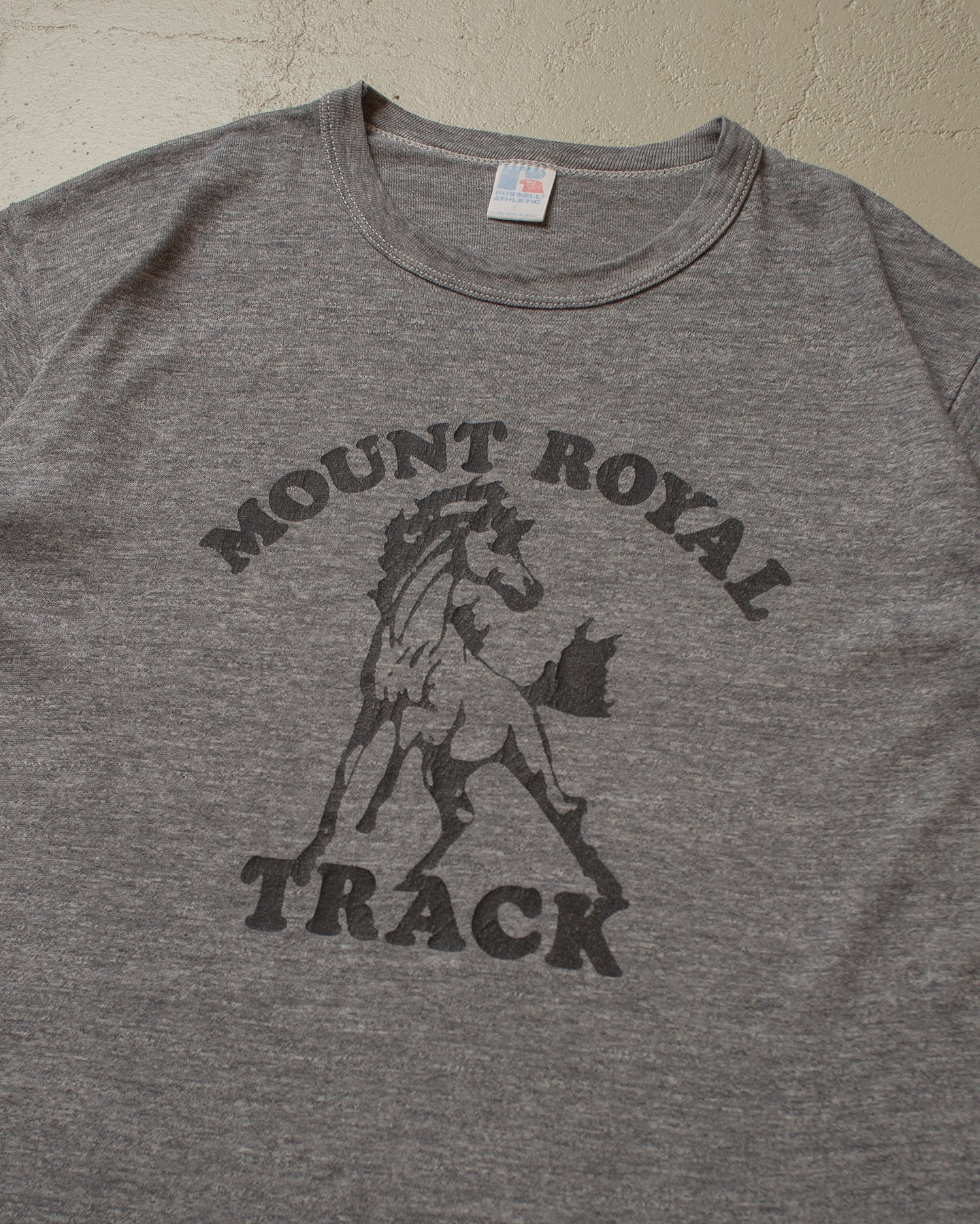 80s Mount Royal Track T-shirt grey - M