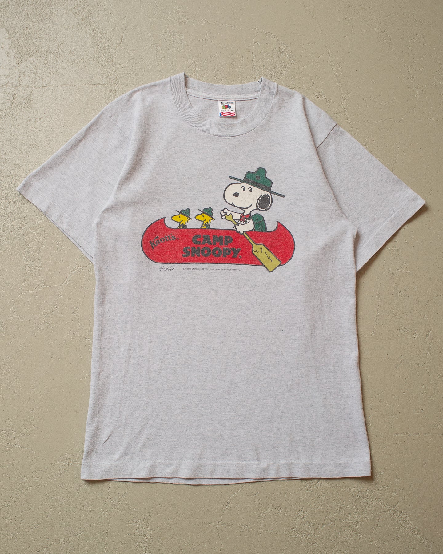 90s Camp Snoopy T-shirt grey - S/M