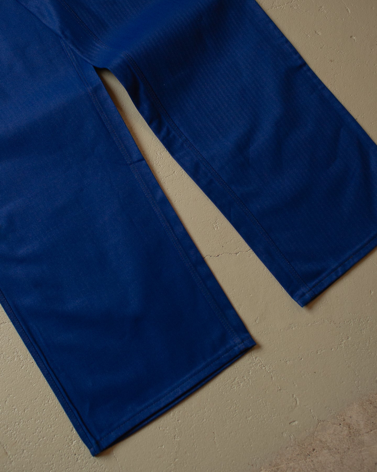 60s/70s Deadstock Workwear Pants blue - XL/XXL