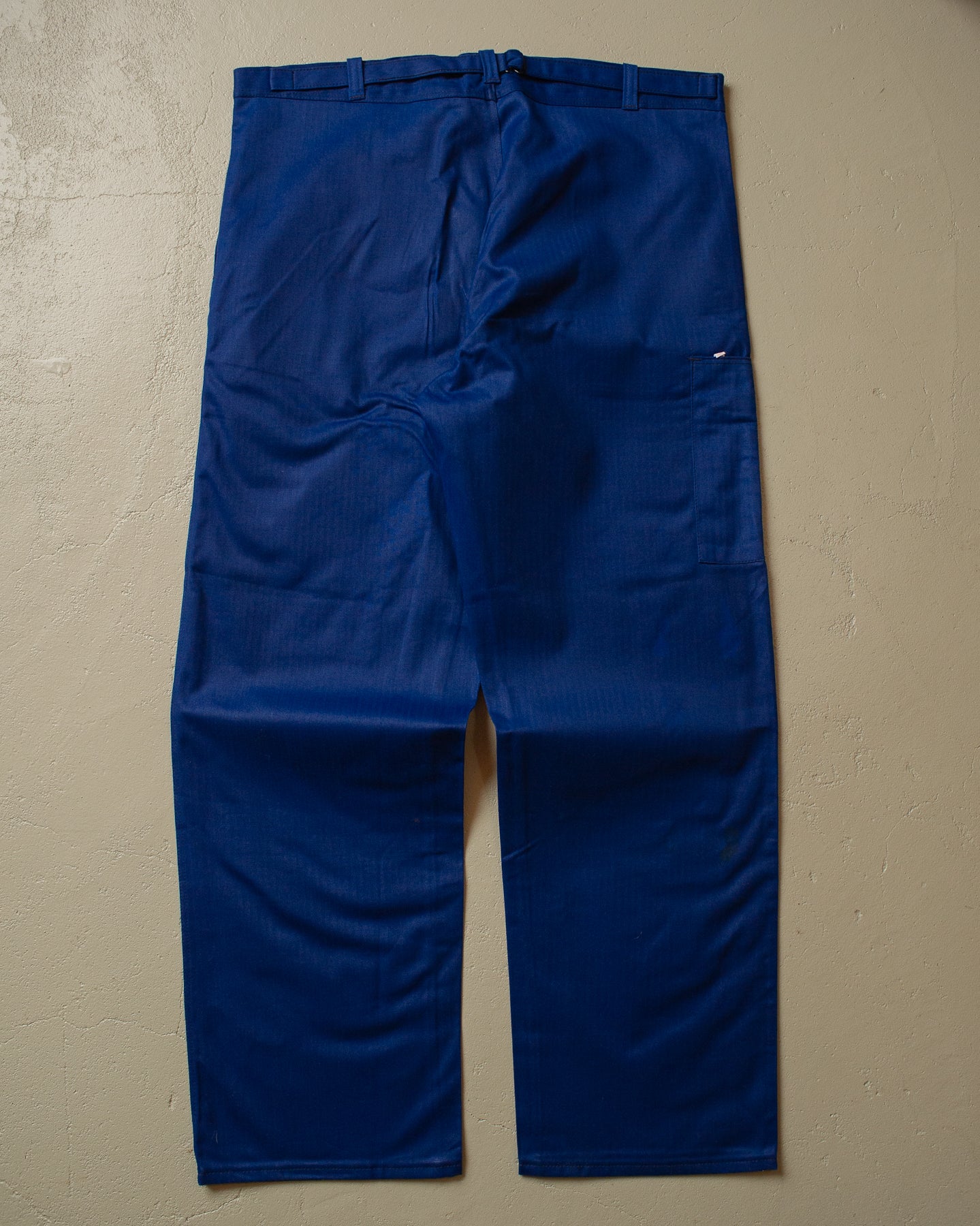 60s/70s Deadstock Workwear Pants blue - XL/XXL