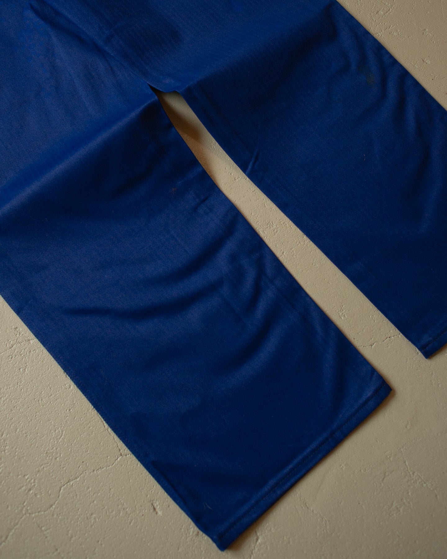 60s/70s Deadstock Workwear Pants blue - XL/XXL