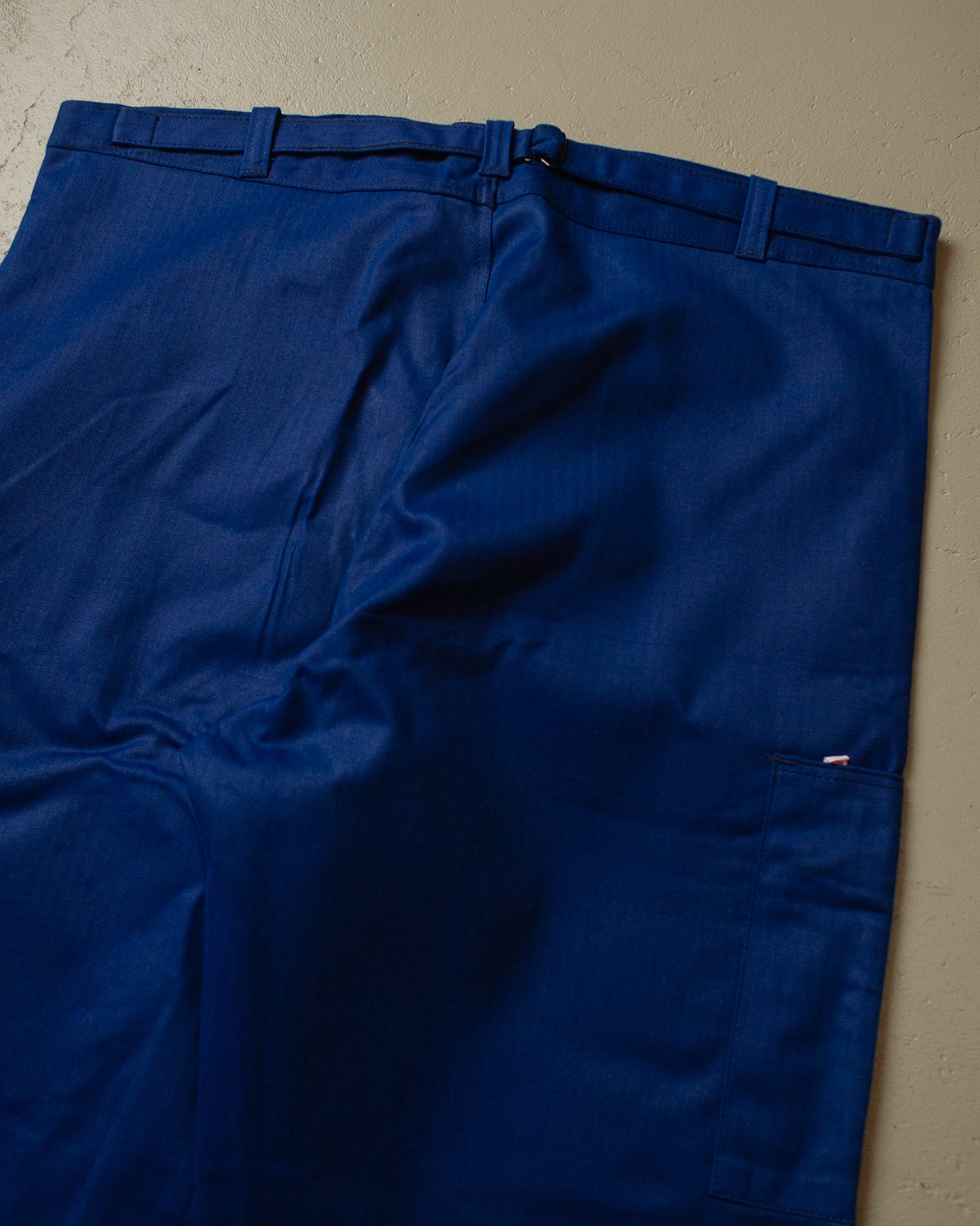 60s/70s Deadstock Workwear Pants blue - XL/XXL