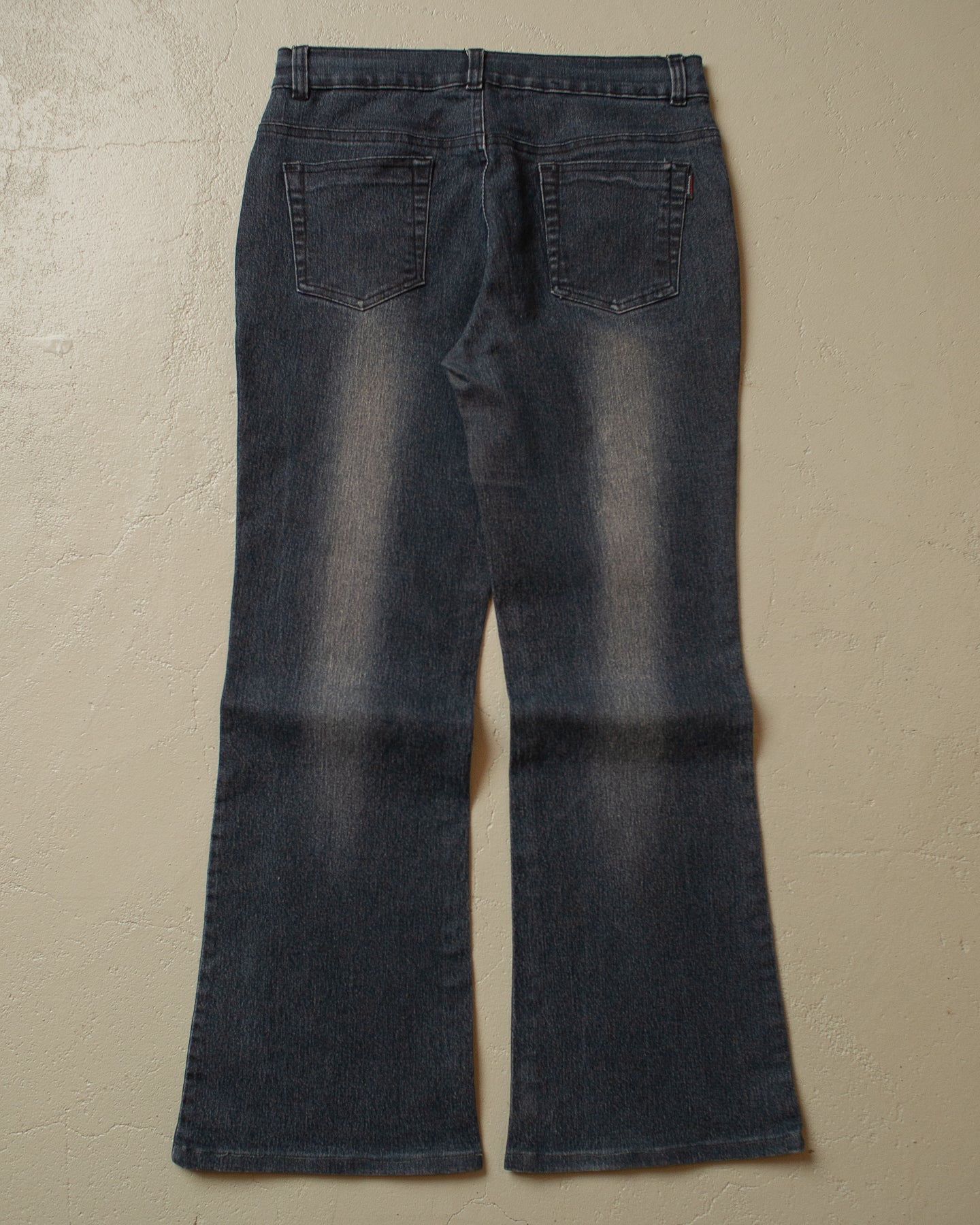 2000s Printed Flared Jeans grey - 30