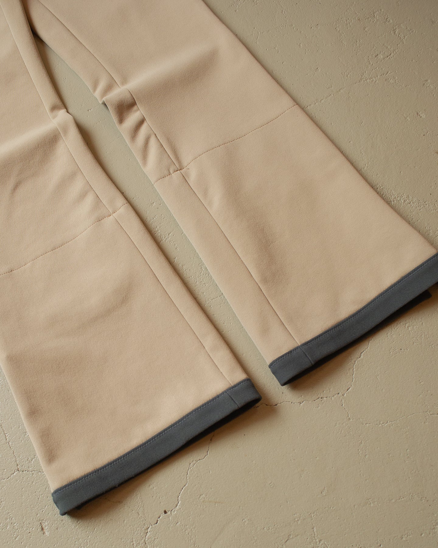 2000s Womens Prada Flared Pants beige - 31/32