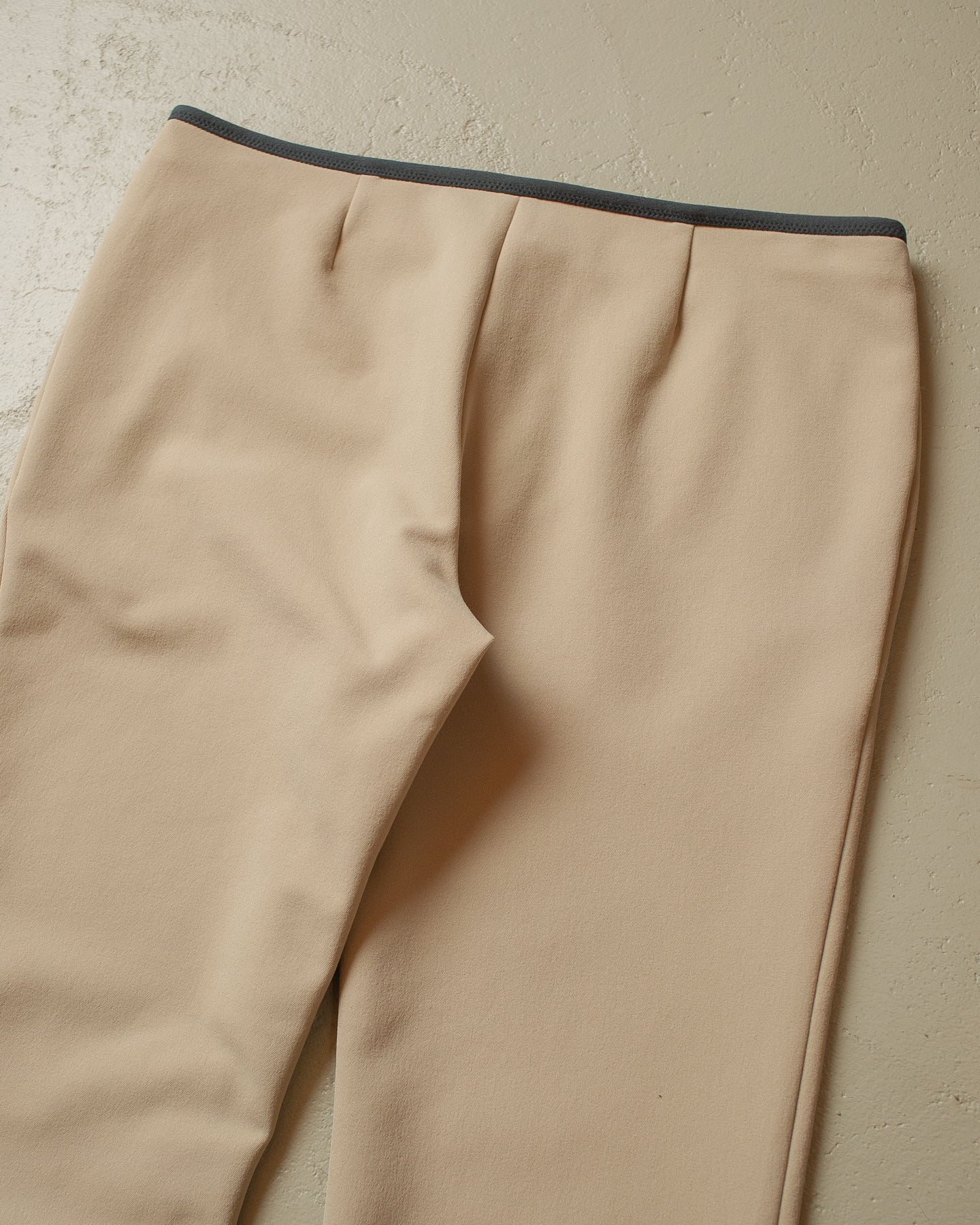 2000s Womens Prada Flared Pants beige - 31/32