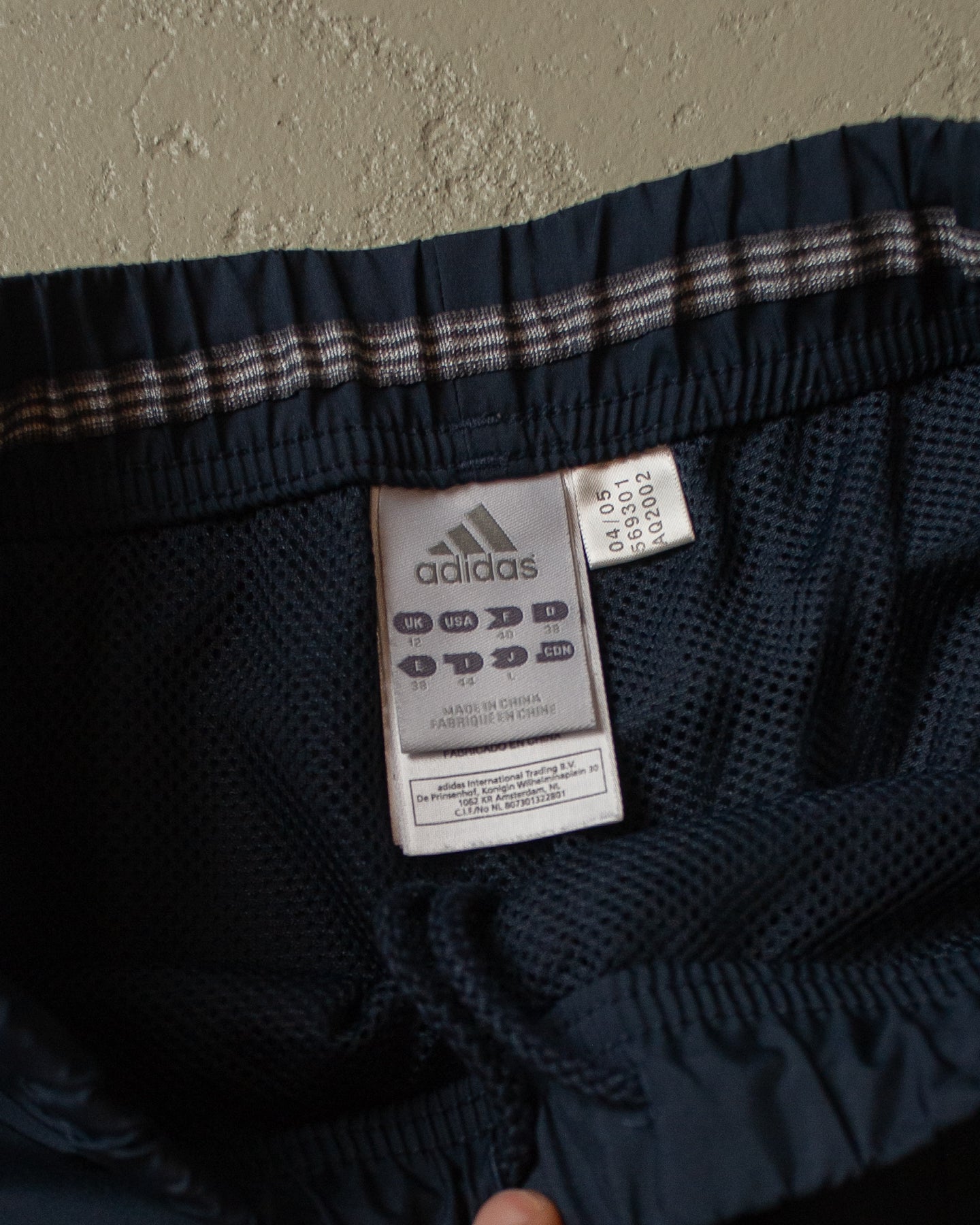 2000s Womens Adidas Trackpants navyblue - S/M