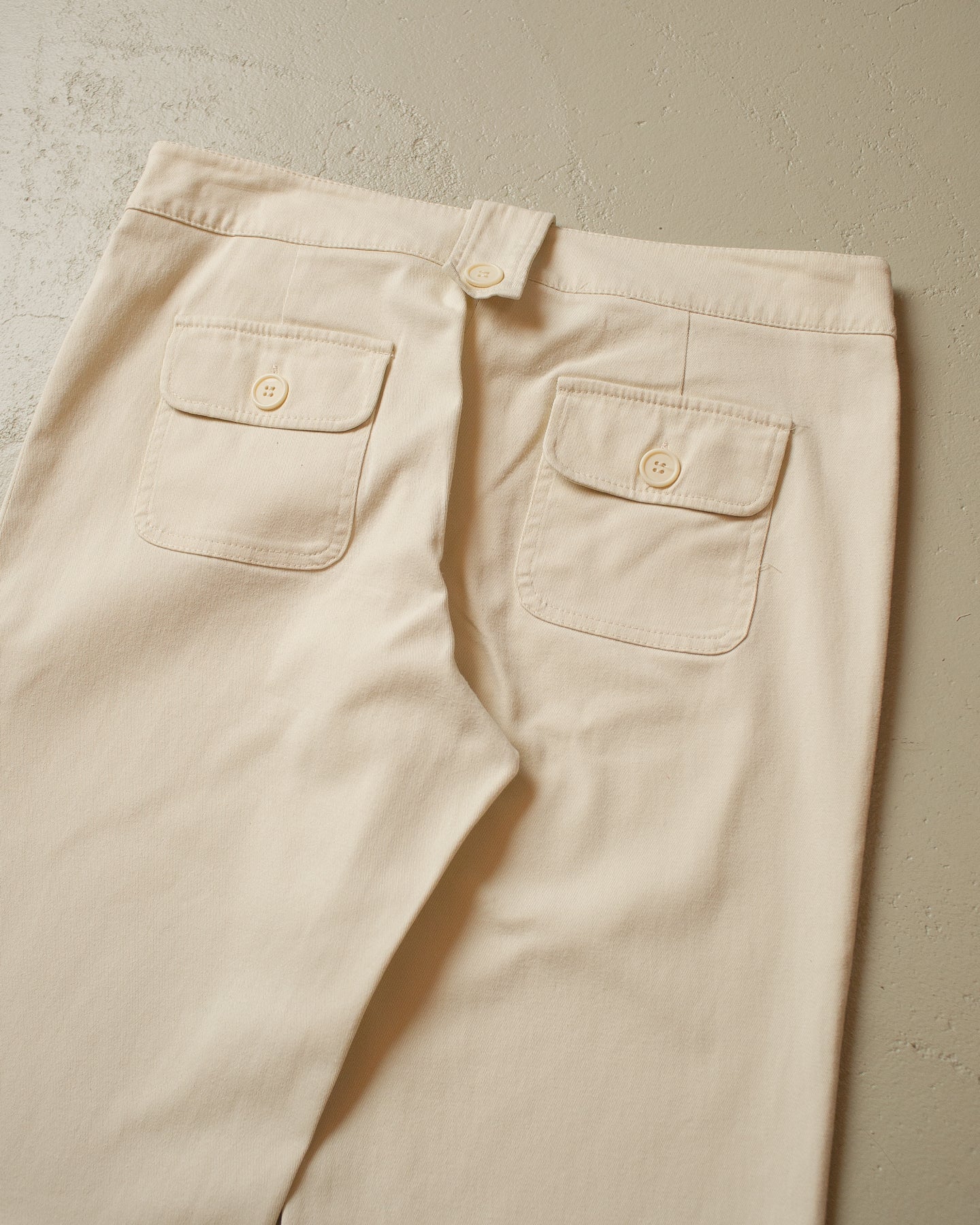 90s Womens Flared Pants beige - 33