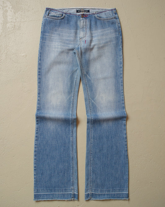 90s GAS Flared Jeans light washed - 26