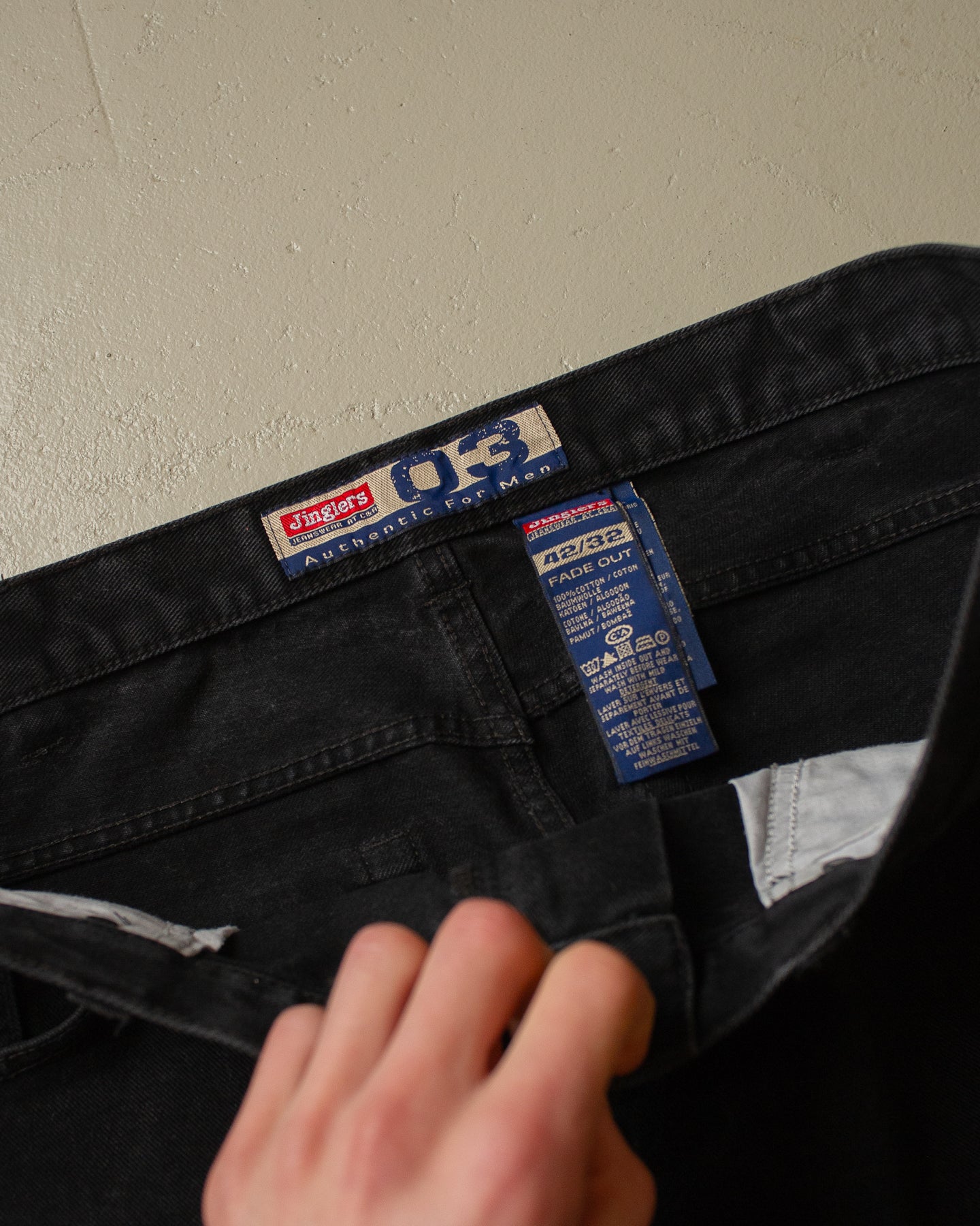 90s Jinglers Jeans black - 42x32