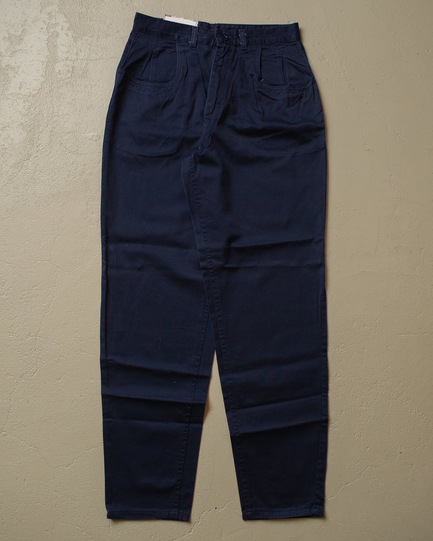 80s/90s Deadstock Lee Gossip Pants navyblue - 33x31