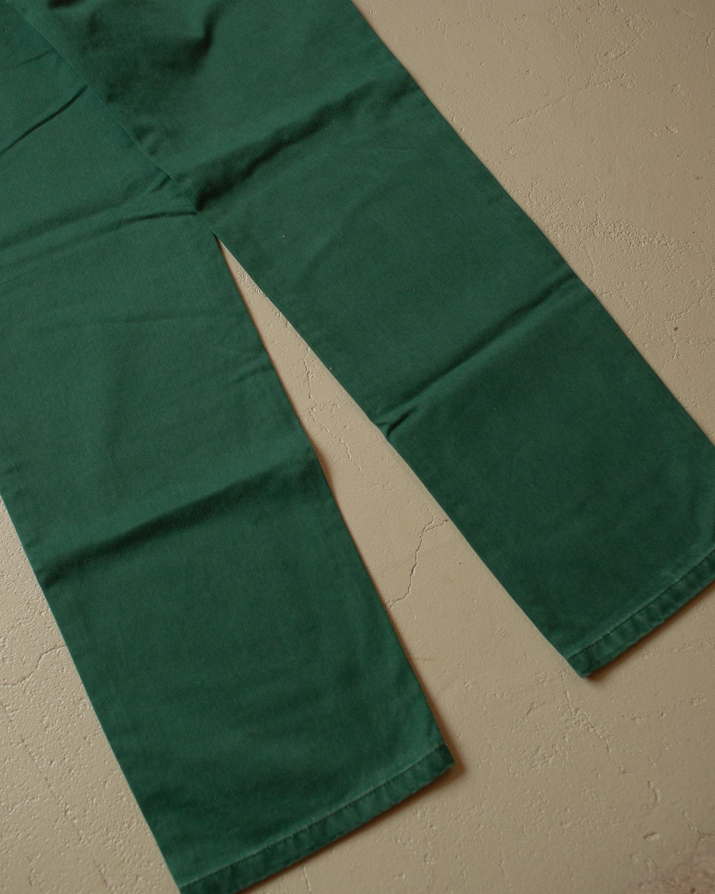 80s/90s Deadstock Lee Sateen Pants green - 33