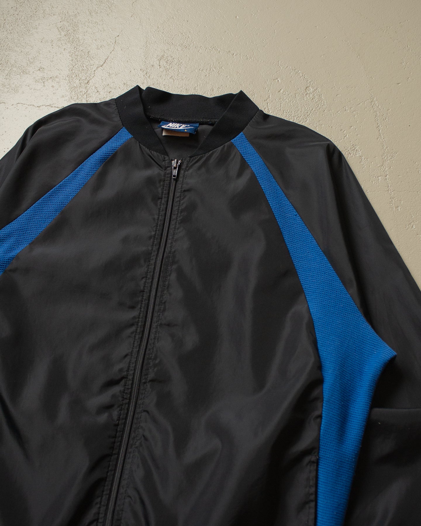 80s Nike Air Jordan Wings Jacket black/blue - M/L