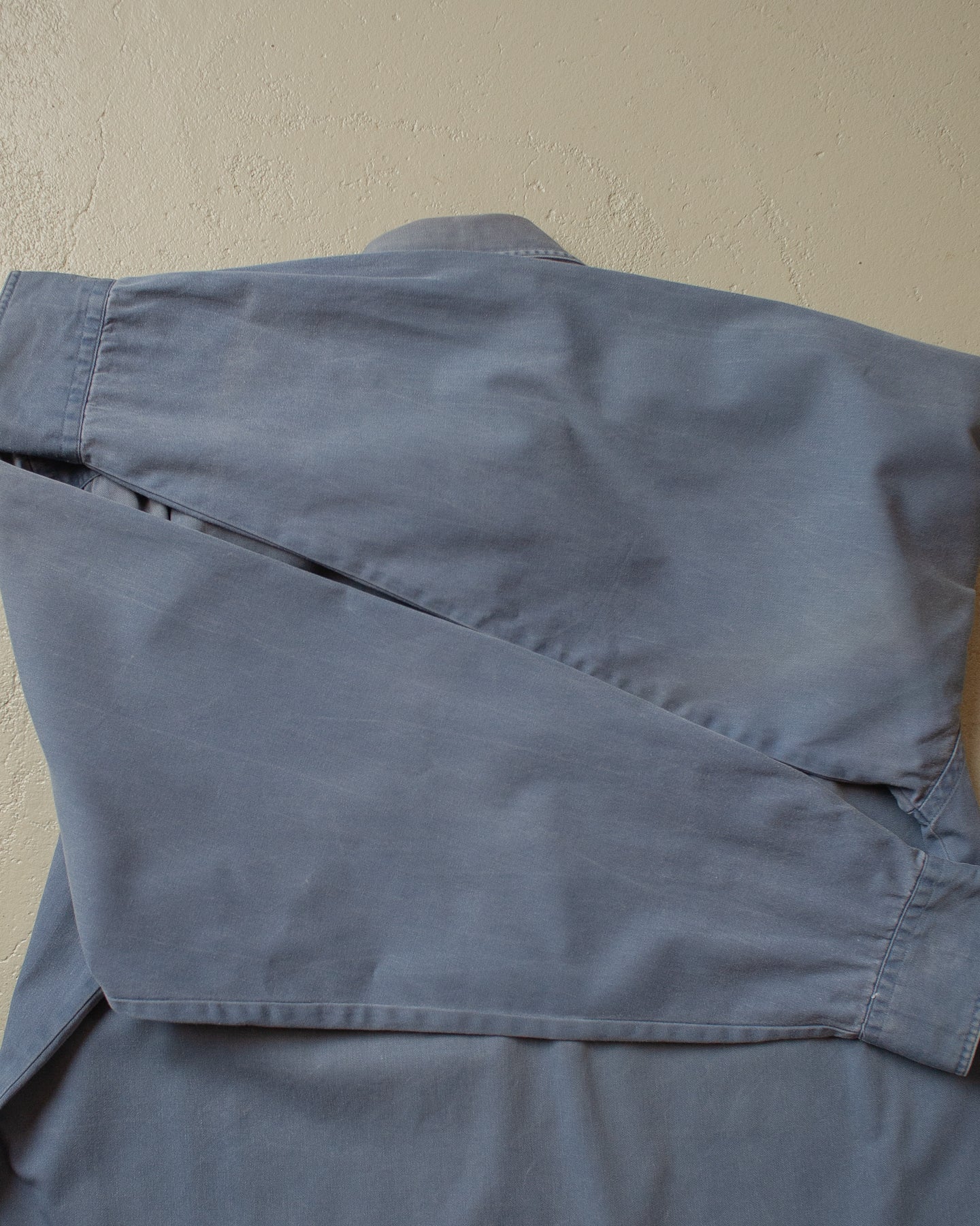 90s Sunfaded Workwear Shirt blue - L/XL