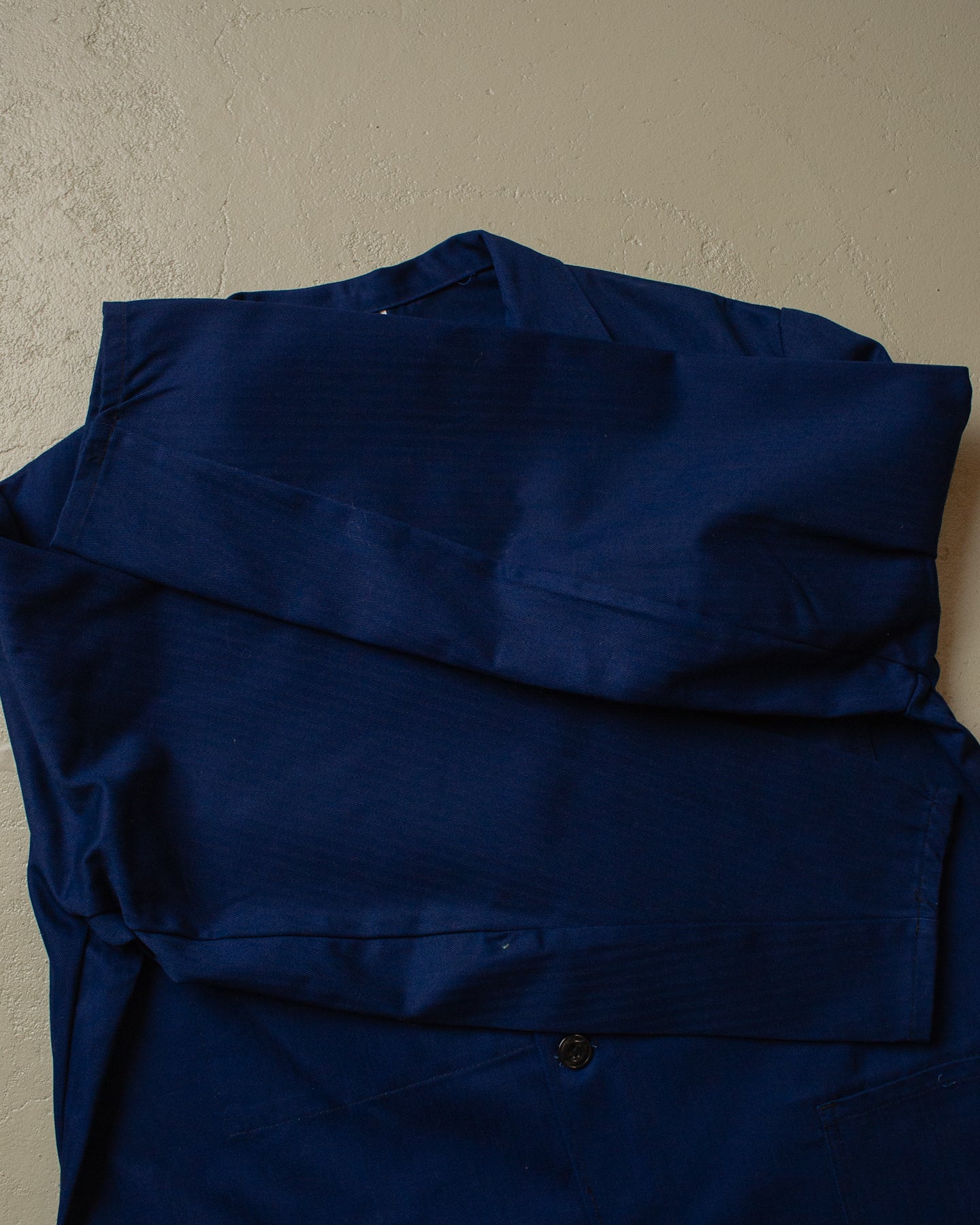 60s/70s Deadstock Pionier Workwear Chore Coat blue - XL