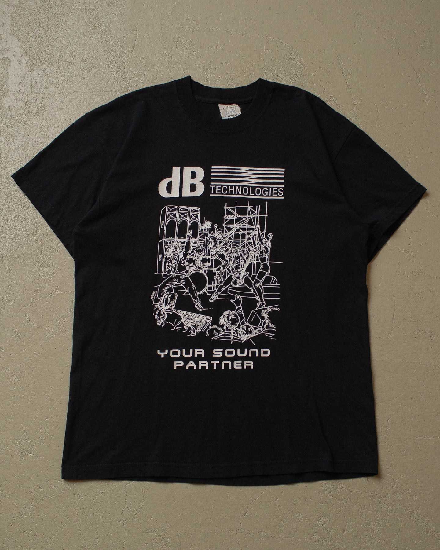 2000s dB ‚Sound Partner‘ T-shirt black - M/L