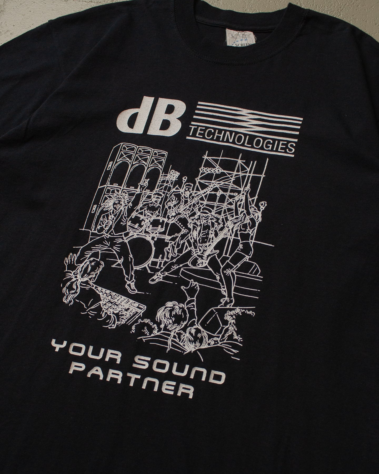 2000s dB ‚Sound Partner‘ T-shirt black - M/L