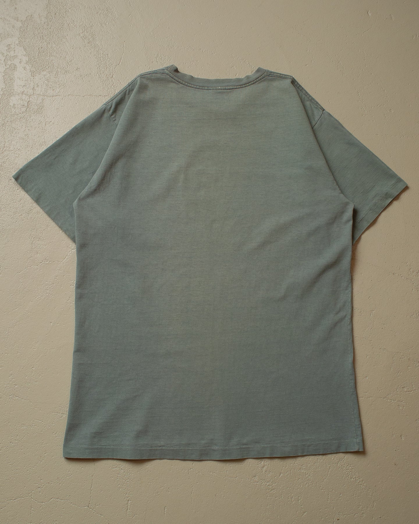 90s distressed Columbia ‚Share the Trail’ T-shirt khaki - XL/XXL