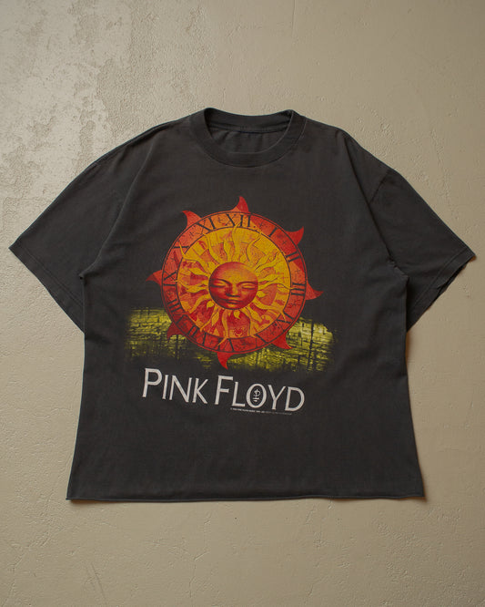 1994 Pink Floyd European Tour T-shirt faded black - L/XL