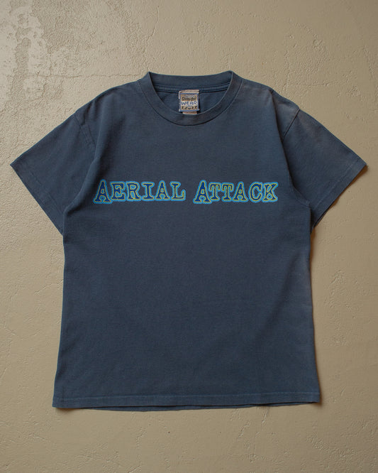 1998 „Aerial Attack“ Scooby-Doo T-shirt faded navyblue - Womens XS/S