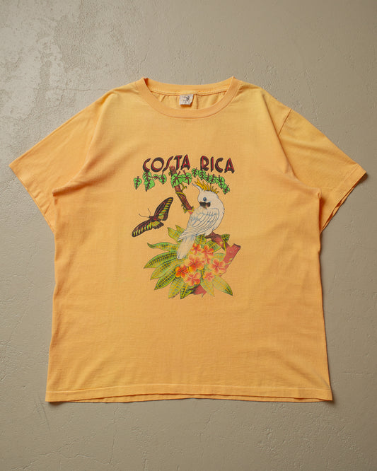 1989 Costa Rica T-shirt faded orange - XL