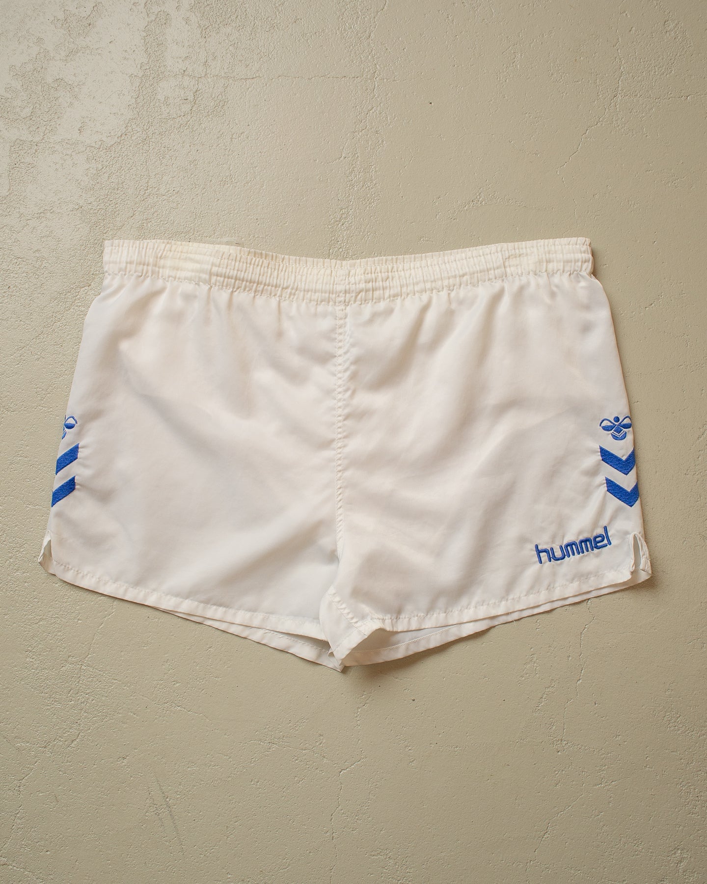 90s Hummel Real Madrid Shorts white - XL/XXL