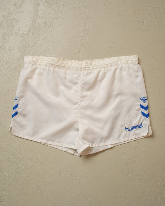 90s Hummel Real Madrid Shorts white - XL/XXL